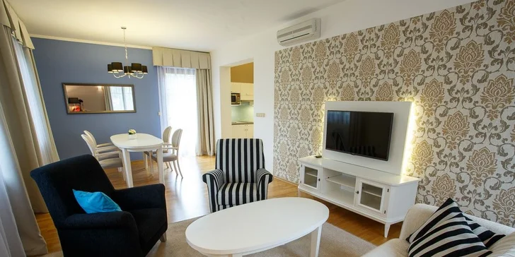 Svet pod jednou strechou - pobyt v originálnych apartmánoch s raňajkami a wellness