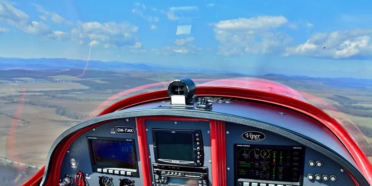 Let lietadlom Viper SD4 alebo Cessna 150 s možnosťou pilotovania