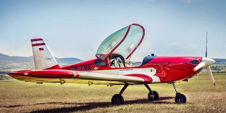 Let lietadlom Viper SD4 alebo Cessna 150 s možnosťou pilotovania