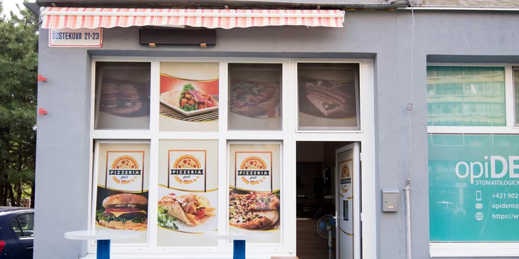 Výborná pizza so sebou, úsmev k nej zadarmo