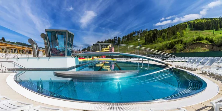 Vstupy do termálneho Aquaparku Meander Oravice v Západných Tatrách