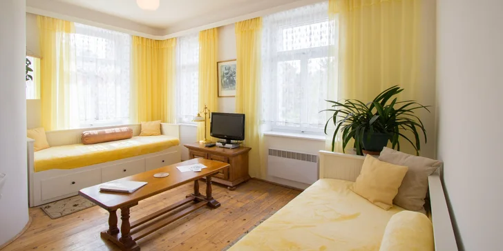 Romantika v centre Českého Krumlova: privátne wellness a raňajky s donáškou