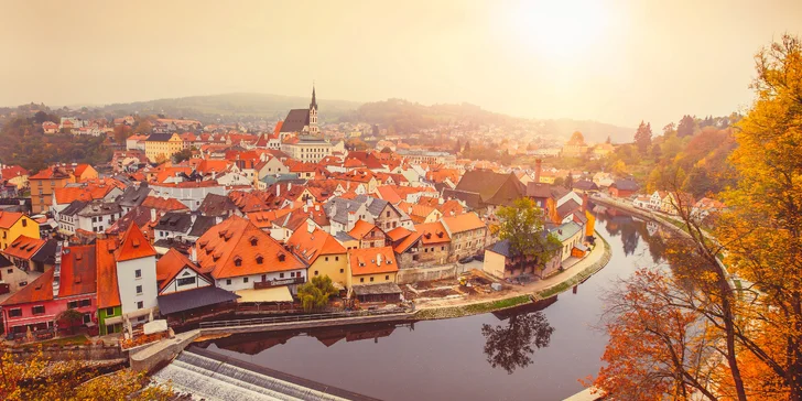 Romantika v centre Českého Krumlova: privátne wellness a raňajky s donáškou
