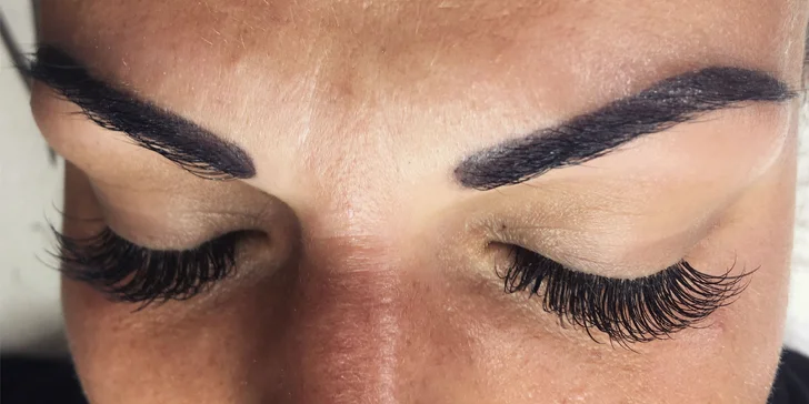 Luxusný pohľad s aplikáciou 3D až 7D mihalníc či trsov alebo poukaz