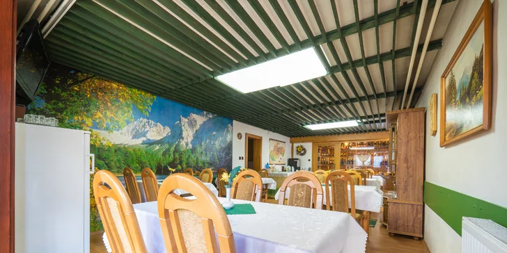 Pobyt v Penzióne u Šimona uprostred troch národných parkov Slovenský raj, Nízke a Vysoké Tatry