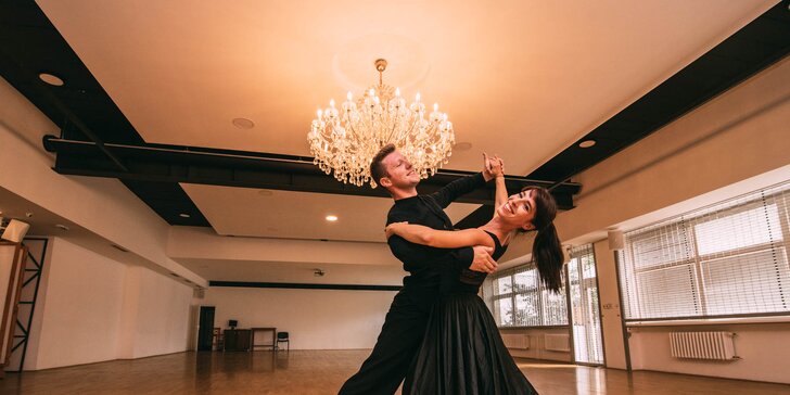 Tanečné kurzy pre páry, individuálne hodiny tanca či otvorený voucher