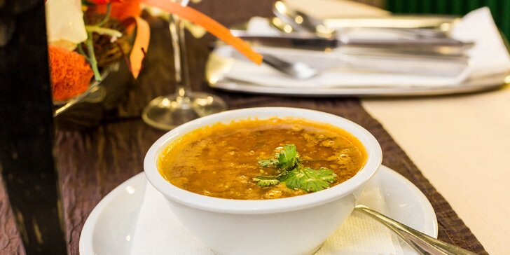 Degustačné menu pre 2 osoby v indicko-bengálskej reštaurácií Maharadža