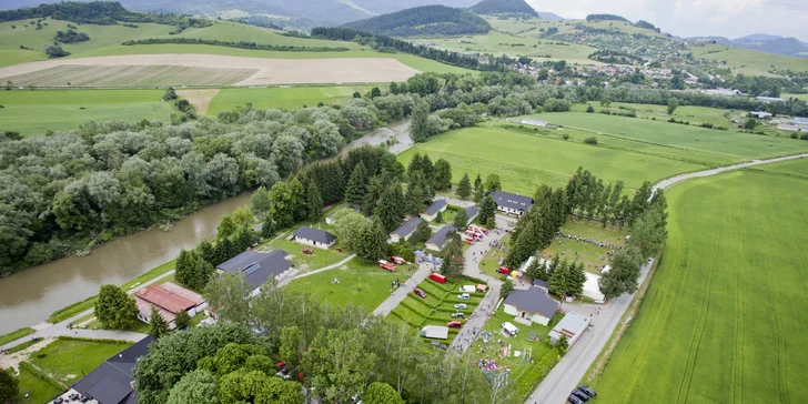 Wellness pobyt v pokojnej lokalite Oravy pre páry alebo rodiny v nových apartmánoch areálu Kemp Tília Gäceľ
