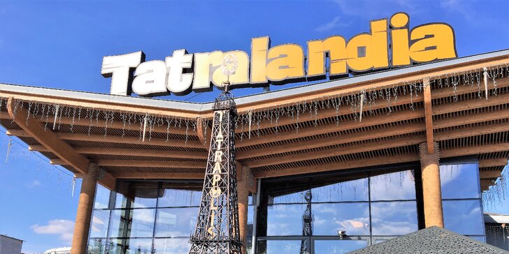 Pobyt v TATRALANDIA CHATKY*** pre 2–5 osôb s 20% zľavou na multivstup do Aquaparku Tatralandia