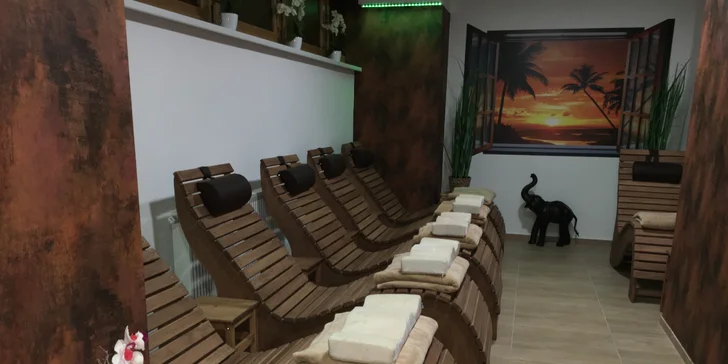 Skvelý relax pre dvoch v privátnom wellness aj s fľašou sektu