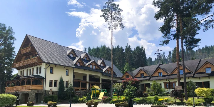Pobyt v prostredí vychýreného Slaníckeho dvora s privátnym wellness na brehu Oravskej priehrady