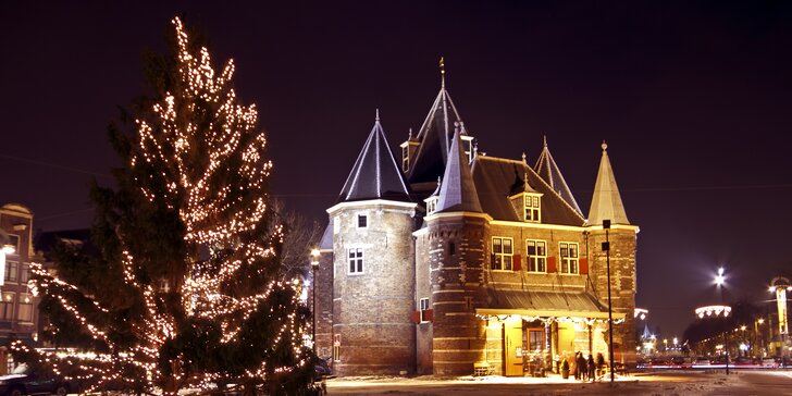 Vianočný Amsterdam, festival svetiel s návštevou čarovnej adventnej jaskyne