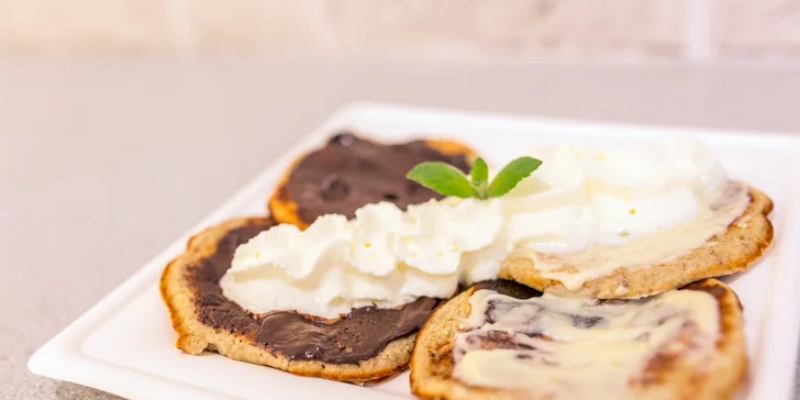 Lahodné proteínové palacinky alebo lievance v Košiciach