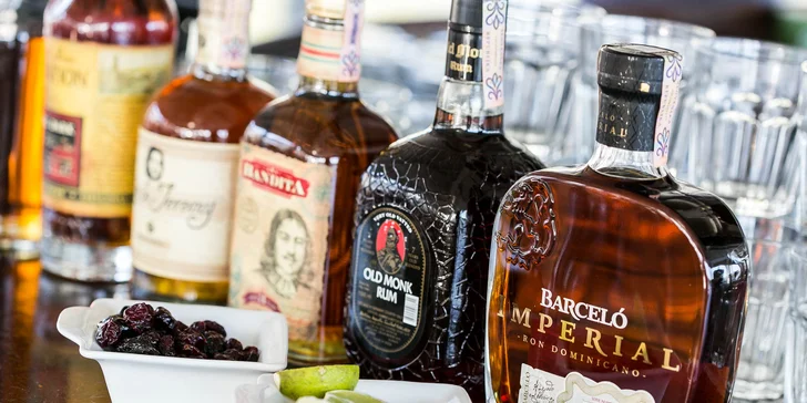 Zážitková ochutnávka rumov alebo whisky aj s programom