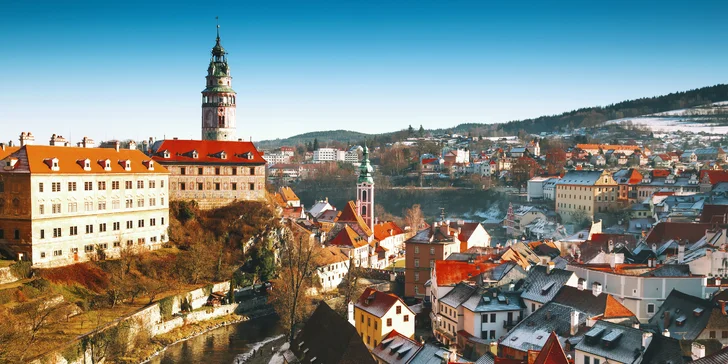 Pobyt v historickom centre Českého Krumlova: raňajky, vstup do Squash-fitness centra