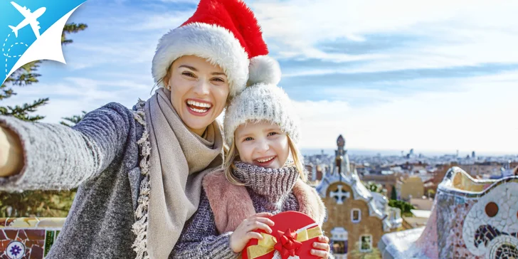 Očarujúci advent v historickej Barcelone leteckou dopravou