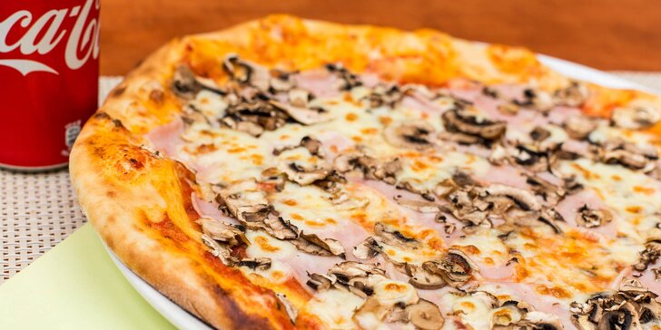 Klasická alebo bezlepková/bezlaktózová pizza na rozvoz či take-away