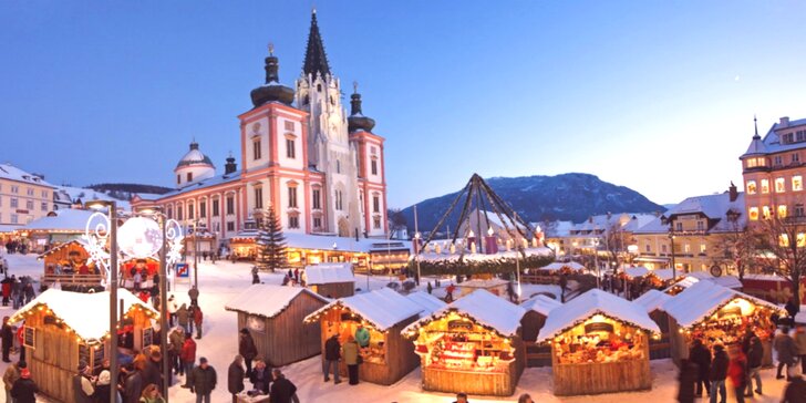 Kúzlo adventu v čarovnom alpskom mestečku Mariazell