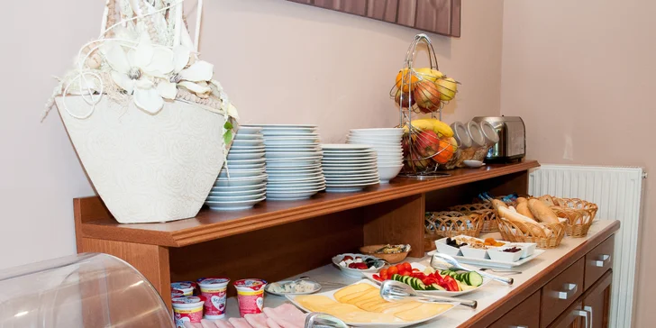 Privátne wellness s raňajkami vo vysoko hodnotenom Penzióne ASTRA v Piešťanoch