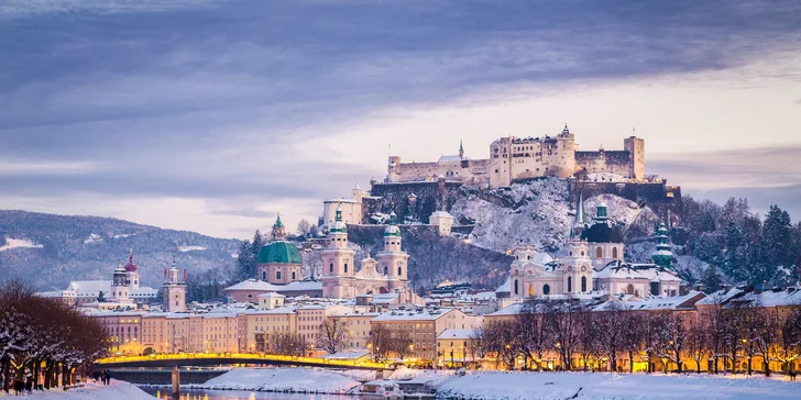 Adventný Salzburg: jazero Wolfgangsee, dedinky St. Wolfgang, St. Gilgen, Hallstatt + vianočné trhy