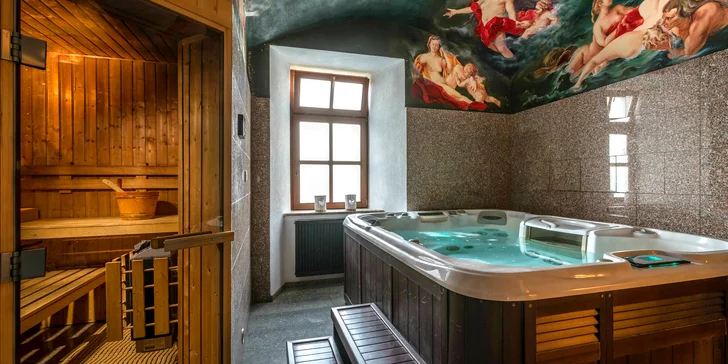Romantický pobyt v kaštieli s vínom vlastnej produkcie, skvelým jedlom a privátnym wellnessom