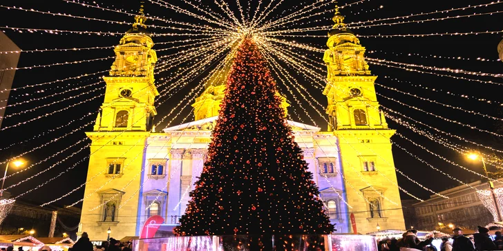 Predvianočné Unicum v Budapešti, prehliadka mesta aj čarovné trhy