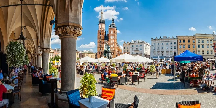 4* pobyt v kráľovskom Krakove: ubytovanie s raňajkami, bazén a sauna