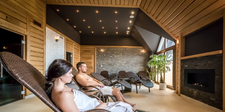 Aktívna dovolenka v horskom prostredí so vstupom do saunového sveta Oravský Háj