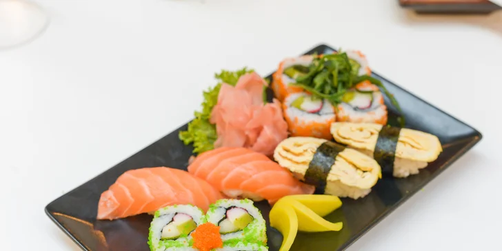 Sushi menu: 12 alebo až 18 kúskov