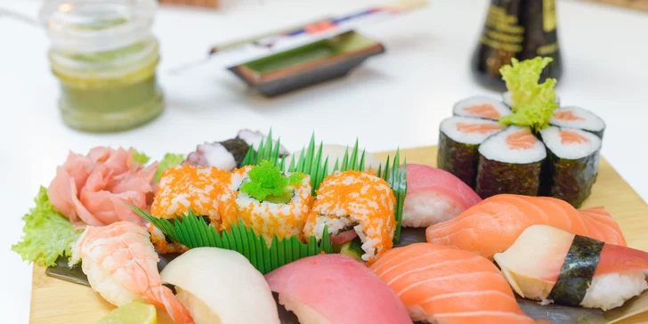 Sushi menu: 12 alebo až 18 kúskov