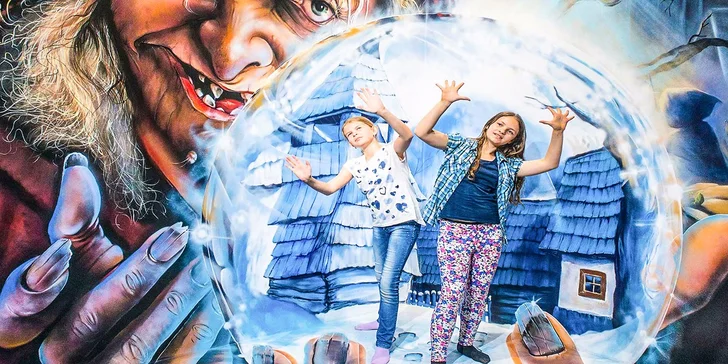 TRICKLANDIA! Vstupenka do galérie trick-artu a optických ilúzií!