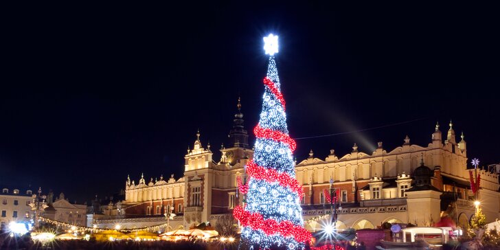 Čarokrásny Krakov s prehliadkou mesta, vianočnými trhmi a wellnessom
