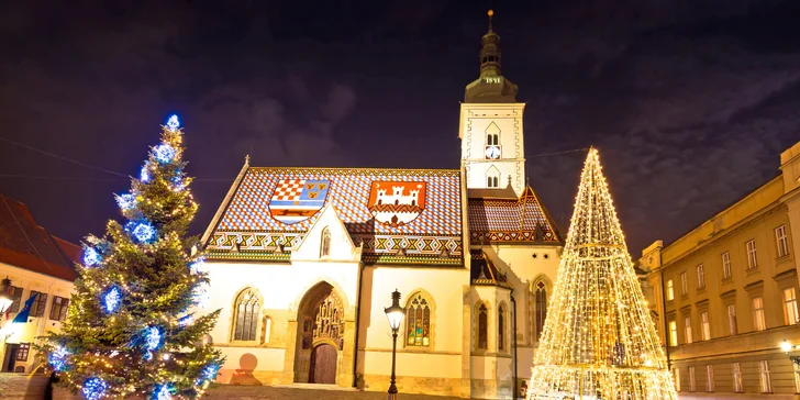 Netradične strávený advent v Záhrebe: tropická záhrada aj vianočné trhy!
