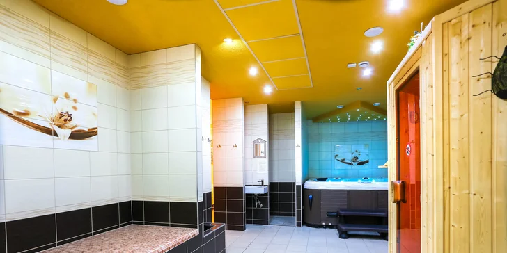 Vstup do wellness centra na 3 hodiny + mäsová misa v penzióne Zivka***