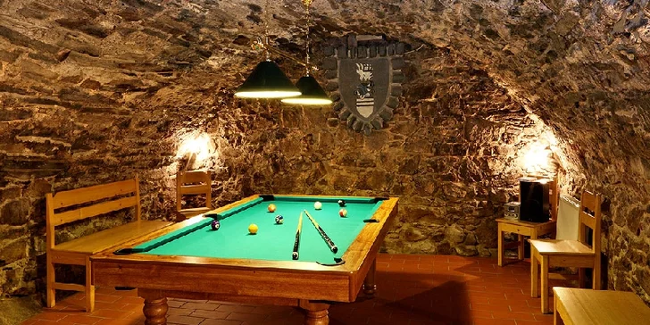 Penzión Danny v Krumlove pri zámku s bazénom či únikovou hrou