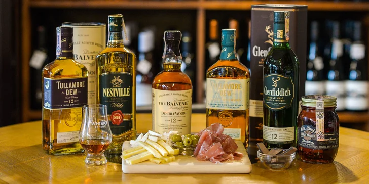 Jesenná degustácia whisky so someliérom spoločnosti WINE EXPERT