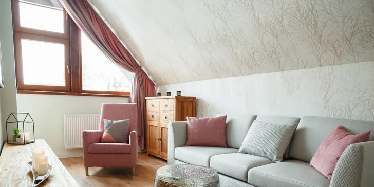 Exkluzívna, luxusne vybavená súkromná rezidencia pre páry ale aj rodiny s privátnym wellness na Liptove