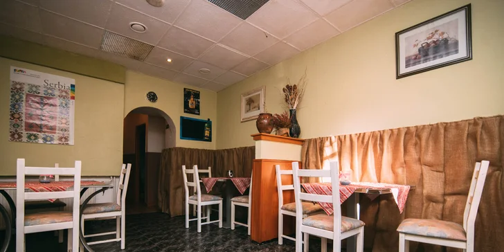 Degustačné 4-chodové srbské menu + špecialita Šabľa