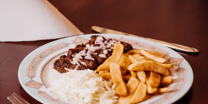 Degustačné 4-chodové srbské menu + špecialita Šabľa