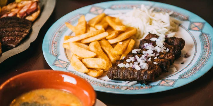 Degustačné 4-chodové srbské menu + špecialita Šabľa