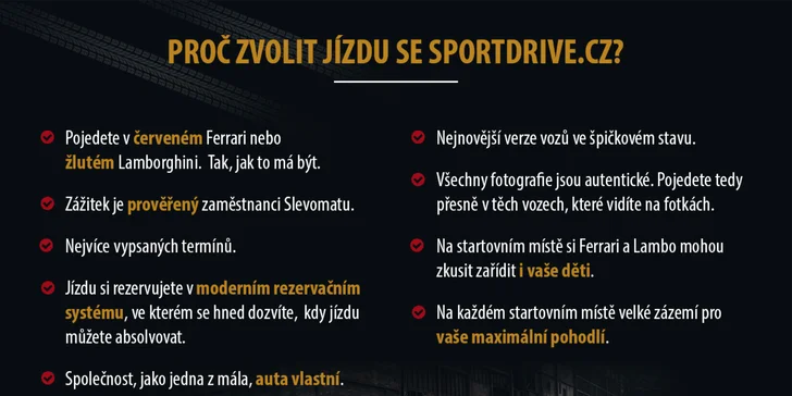 Adrenalínová jazda na Ferrari či Lamborghini!