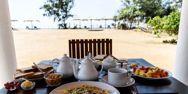 Dovolenka v plážovom rezorte na Srí Lanke! Apartmány pri mori, bazén, raňajky, český delegát