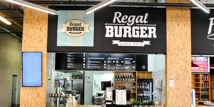 Regal Burger, ktorý milujete. V každej z 9 prevádzok na Slovensku!