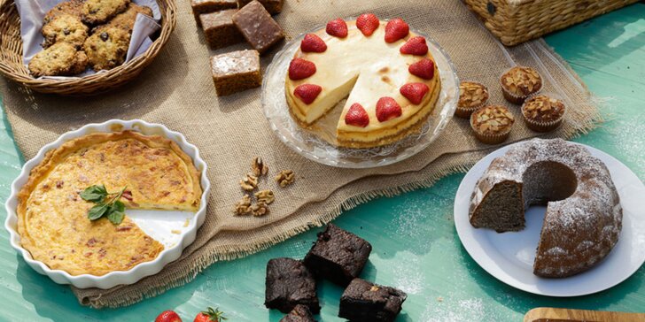 Nákup domácich koláčov a zákuskov vo Fertuche so zľavou 15 alebo 20%