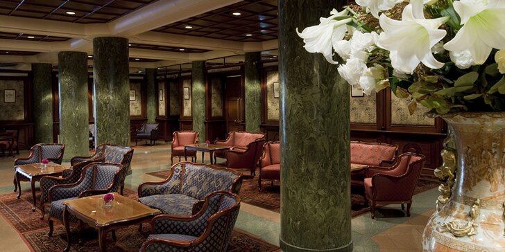 Relaxačný wellness pobyt v luxusnom hoteli v centre Budapešti s polpenziou
