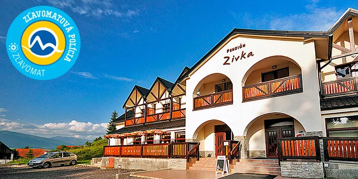 Dovolenka na Liptove v rodinnom penzióne Zivka so skipasmi alebo neobmedzeným wellness