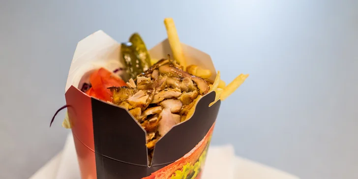 Príďte si vychutnať skvelý kebab box alebo kebab menu!