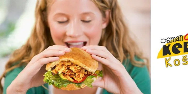 1,70 eur za Döner burger z TEĽACIEHO mäsa v Osman City Kebap. Najlepší KEBAP v Košiciach! So zľavou 50%!