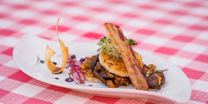 2-chodové degustačné kačacie alebo husacie menu