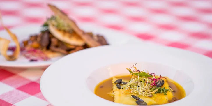2-chodové degustačné kačacie alebo husacie menu